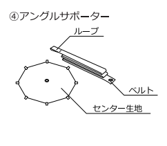 be-site / レンコンテント2M T3-736-KH アングルサポーターのみ